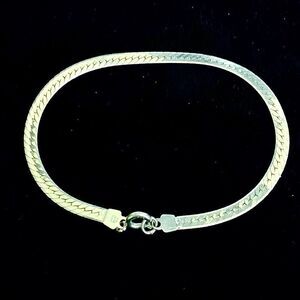 AOUx Lovely Italian 7” Sterling Bracelet by Milor